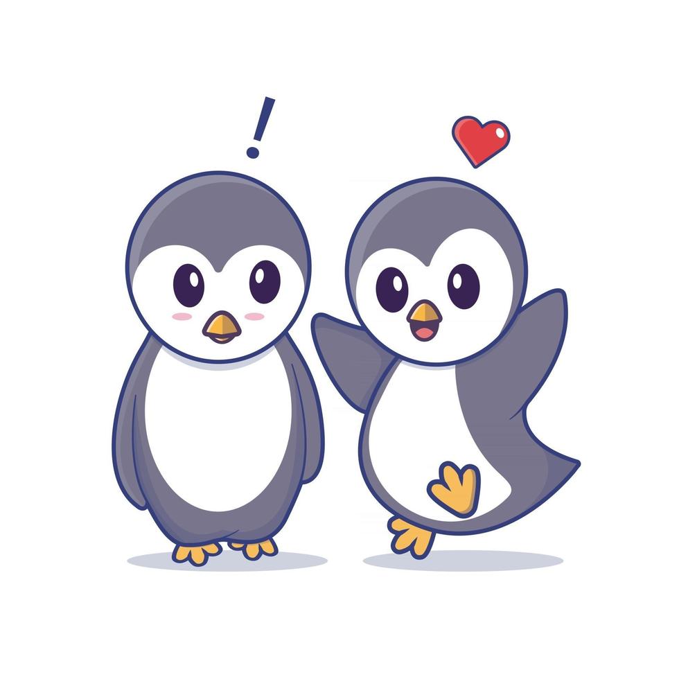 Pareja de pingüinos